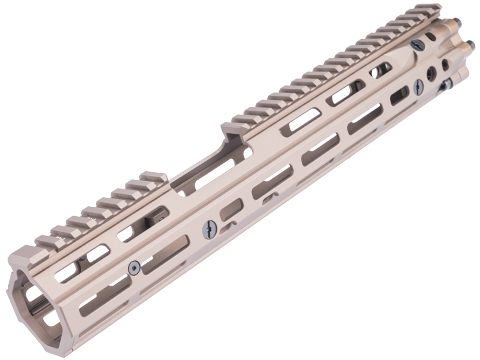 EMG Daniel Defense Licensed CNC Aluminum Free Float M-LOK RIS III FSP Handguard for M4 Airsoft AEG Rifles by CYMA 