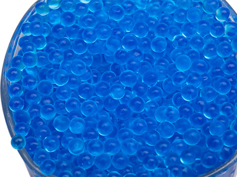Battle Blaster Replacement Water Gel Bullets for Water Bead Grenades and other Gel Ball Blasters (Color: Blue / 10,000)