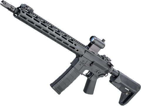 EMG Umbrella Corporation Weapons Research Group Licensed M4 M-LOK Airsoft AEG Rifle (Color: Black / Rifle)