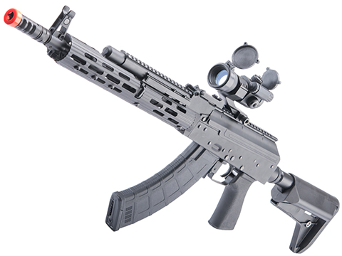 6mmProShop AK Spetsnaz Op. Airsoft AEG Rifle w/ Steel Receiver & M-LOK Handguard by CYMA 