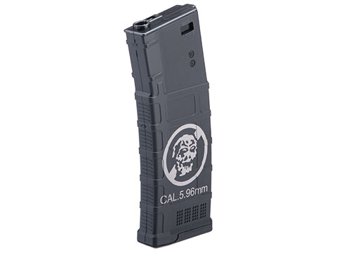 CYMA 220rd Mid-Cap Laser Etched Polymer Magazine for M4/M16 Series Airsoft AEG Rifles (Style: Zombie Killer)