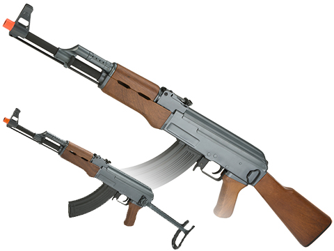 CYMA Sport AK47 Airsoft AEG Rifle (Model: Faux Wood Furniture / Gun Only)