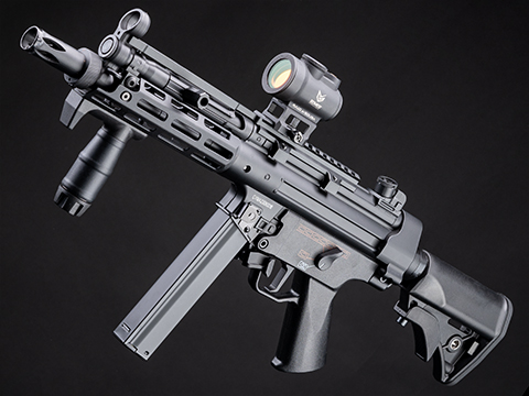 CYMA Platinum SMG9 Airsoft Electric Submachine Gun (Model: M4 Stock)