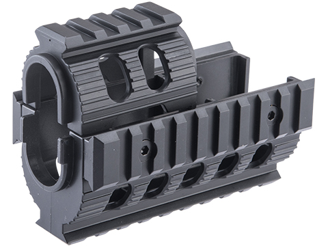 CYMA Replacement Quad Railed Handguard for CM521C AK Beta Series Airsoft AEG Rifles