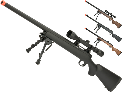  bbtac bt59 airsoft sniper rifle bolt action type 96 airsoft  gun with 3x rifle scope and aluminum bipod(Airsoft Gun) : Sports & Outdoors