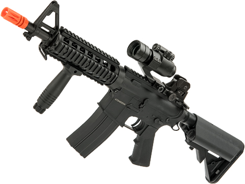 CYMA Sport CQB-R M4 Airsoft AEG with 7 RIS Handguard (Color: Black)