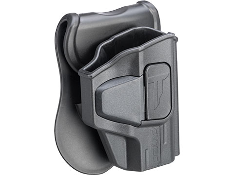 Matrix G3 Hardshell Adjustable Holster for 1911 Compact Series Airsoft Pistols (Type: Black / Paddle Attachment)