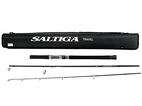 Daiwa Saltiga Saltwater Travel Fishing Rods (Model: Casting / SATR703MHFB)