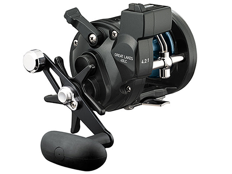 Daiwa Great Lakes Fishing Reel w/ Line Counter (Model: GL40LC)