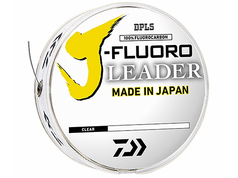 Daiwa J-Fluoro 100% Fluorocarbon Leader (Test: 25lb / 50yds)