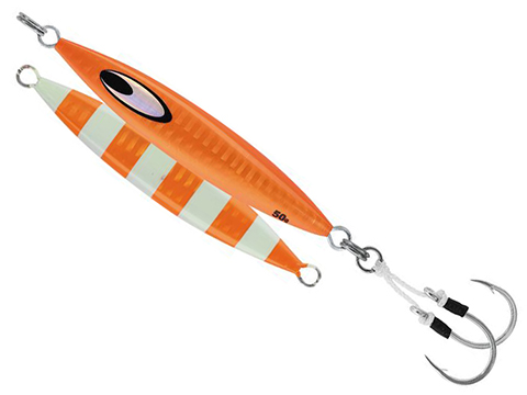 Daiwa Saltiga SK Jig Fishing Lure (Color: Zebra Orange / 140g)