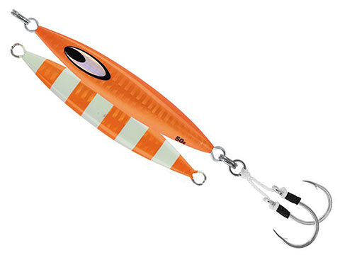 Daiwa Saltiga SK Jig Fishing Lure (Color: Zebra Orange / 200g)