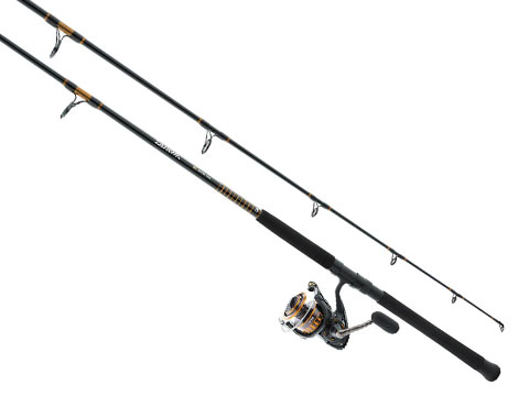 Daiwa BG Spinning Fishing Rod & Reel Combo (Model: BG4500/701MH)
