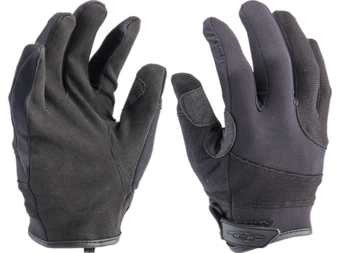 Damascus Gear Patrol Guard Gloves w/ Cut Resistant Palms (Color: Black / Large)