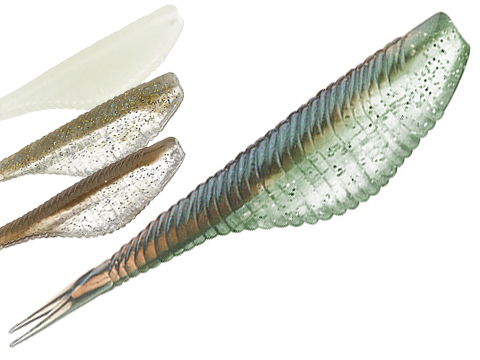 Damiki 3.8 Fat Armor Shad Fishing Lure 