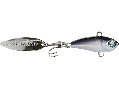 Damiki  Axe Blade Tail Spinning Fishing Lure (Color: Black Holo / 1oz)