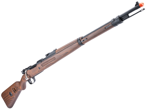 Double Bell Mauser Kar 98B Shell Ejecting Bolt Action Gas Sniper Rifle (Model: Wood Furniture)
