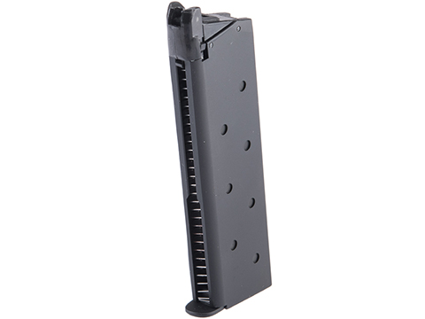Double Bell 24 Round Green Gas Magazine for 1911 Series Gas Blowback Airsoft Pistols (Model: Standard)