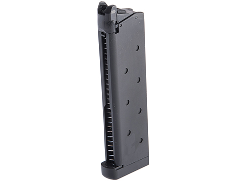 Double Bell 24 Round Green Gas Magazine for 1911 Series Gas Blowback Airsoft Pistols (Model: MEU)