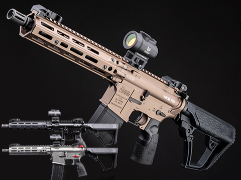 EMG Helios Daniel Defense Licensed MK18 RIII Airsoft AEG Rifle w/ CYMA Platinum Gearbox 