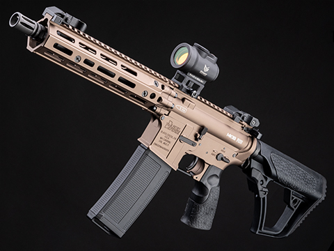 EMG Helios Daniel Defense Licensed MK18 RIII Airsoft AEG Rifle w/ CYMA Platinum Gearbox (Color: Flat Dark Earth / 350 FPS / Gun Only)