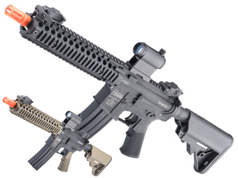 Matrix Sportsline Daniel Defense Licensed Mk18 Mod.1 Airsoft AEG Rifle w/ G3 Micro-Switch Gearbox (Color: Black)