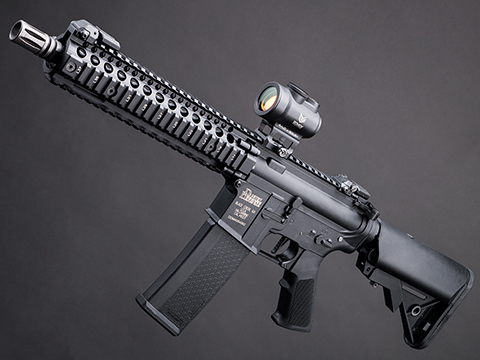 Specna Arms Daniel Defense Licensed MK18 SA-C19 CORE Gen. 2 Airsoft AEG Rifle w/ HAL MOSFET (Color: Black)