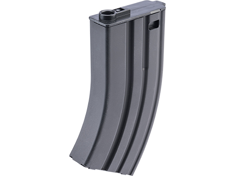 Double Eagle 130rd Curved Metal Mid-Cap Magazine for M4 Series Airsoft AEG Rifles