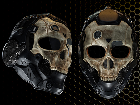 Evike.com R-Custom Fiberglass Cyberskull Full Face Mask 