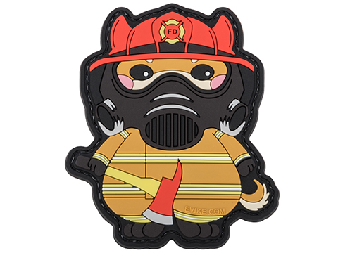 Evike.com The DOGE Hook & Loop PVC Morale Patch (Style: Firefighter)