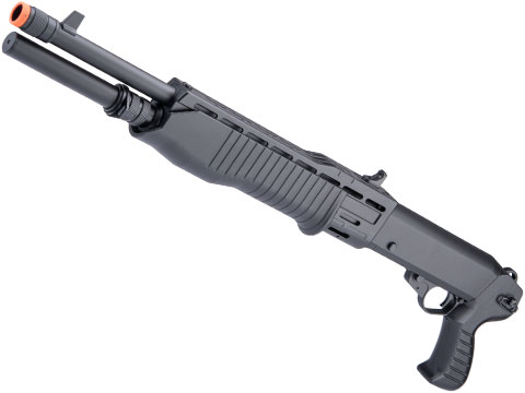 Double Eagle SPAS M63 Airsoft Tri-Shot Pump Action Shotgun