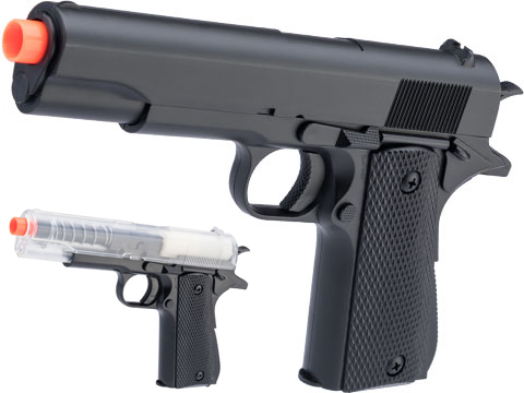 Matrix Responder 1911 Full Sized Airsoft Spring Powered Pistol 