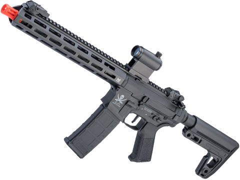 Matrix Calico Jack Polymer M4 Airsoft AEG Rifle w/ M-LOK Handguard & MOSFET (Model: Carbine / M4 Stock / Black)