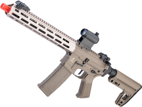 Matrix Calico Jack Polymer M4 Airsoft AEG Rifle w/ M-LOK Handguard & MOSFET (Model: Carbine / M4 Stock / Tan)