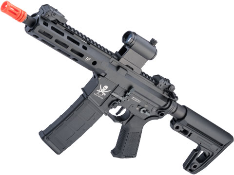 Matrix Calico Jack Metal M4 Airsoft AEG Rifle w/ M-LOK Handguard & MOSFET (Model: X4 PDW / Advanced Receiver)