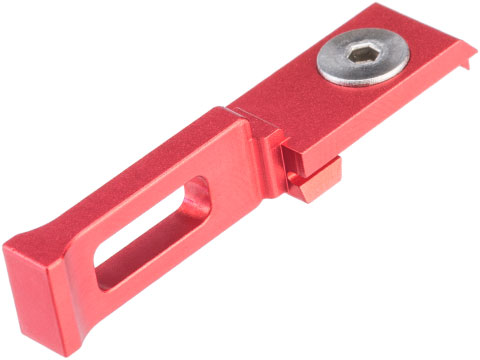 Dynamic Precision Angled Cocking Handle for Hi-Capa Series Airsoft GBB (Model: Type C / Red)