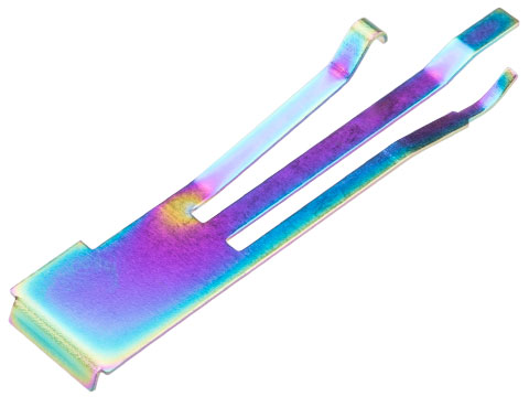 Dynamic Precision Competition Leaf Spring for Marui Hi-Capa Series Airsoft Gas Blowback Pistols (Model: Rainbow Coating)