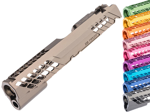Dr. Black Type 777 Custom Aluminum Slide for Tokyo Marui Hi-CAPA Gas Blowback Airsoft Pistols 