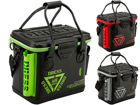 DRESS Bakkan Mini +PLUS Tackle Bag w/ Built-in Rod Holder (Color: Inferno)