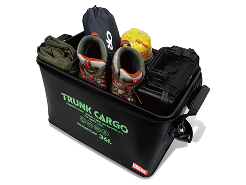 DRESS Foldable Mini Cargo Trunk w/ Lid (Color: Black)