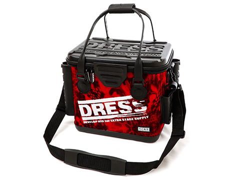 DRESS Bakkan Mini +PLUS Tackle Bag w/ Built-in Rod Holder (Color: Inferno)