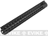 DYTAC Modular 15 KeyMod Rail System for M4 Series Airsoft AEG Rifles (Color: Black)