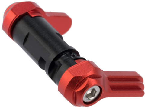Dynamic Precision Ambidextrous Selector for TM M4A1 MWS Gas Blowback Airsoft Rifle (Model: Type A / Red)