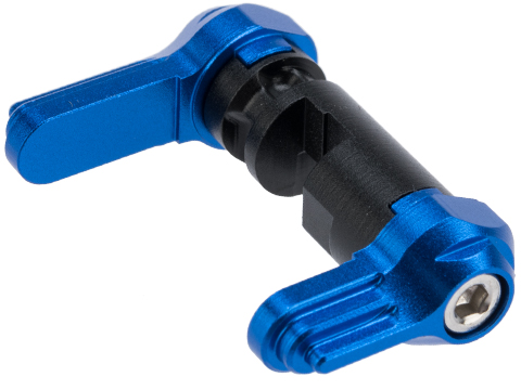 Dynamic Precision Ambidextrous Selector for TM M4A1 MWS Gas Blowback Airsoft Rifle (Model: Type A / Blue)