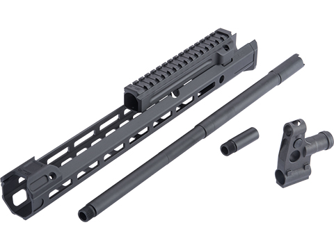 DYTAC SLR Rifleworks Light EXT M-LOK Extended Conversion Kit for Tokyo Marui AKM MWS Gas Blowback Airsoft Rifles (Model: 14.7)