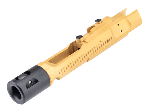 DYTAC SLR Airsoftworks Titanium Nitride Bolt Carrier for Tokyo Marui M4 MWS Gas Blowback Airsoft Rifles (Model: Matte Gold)
