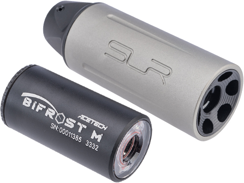 Dytac SLR Rifleworks Licensed 14mm Negative Extended Linear Compensator (Color: Matte Silver / Tracer)