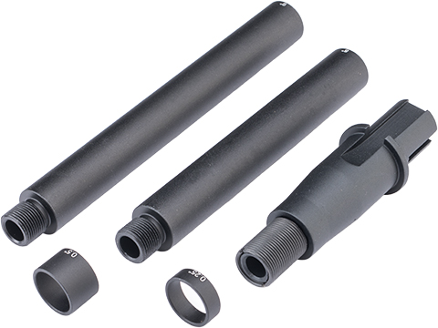 DyTac Modular Outer Barrel Kit for M4/M16 AEG Airsoft Rifles (Size: Medium Length)