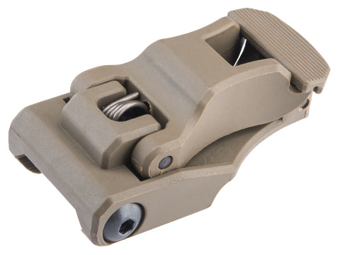 S&T Front Flip-Up Folding Back Up Sight (Color: Tan)