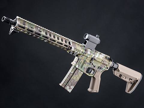 EMG Helios SLR Rifleworks Licensed B15 Airsoft AEG W/ ION M-LOK Handguard (Color: Multicam / 13.7 HDX Handguard / 350 FPS)